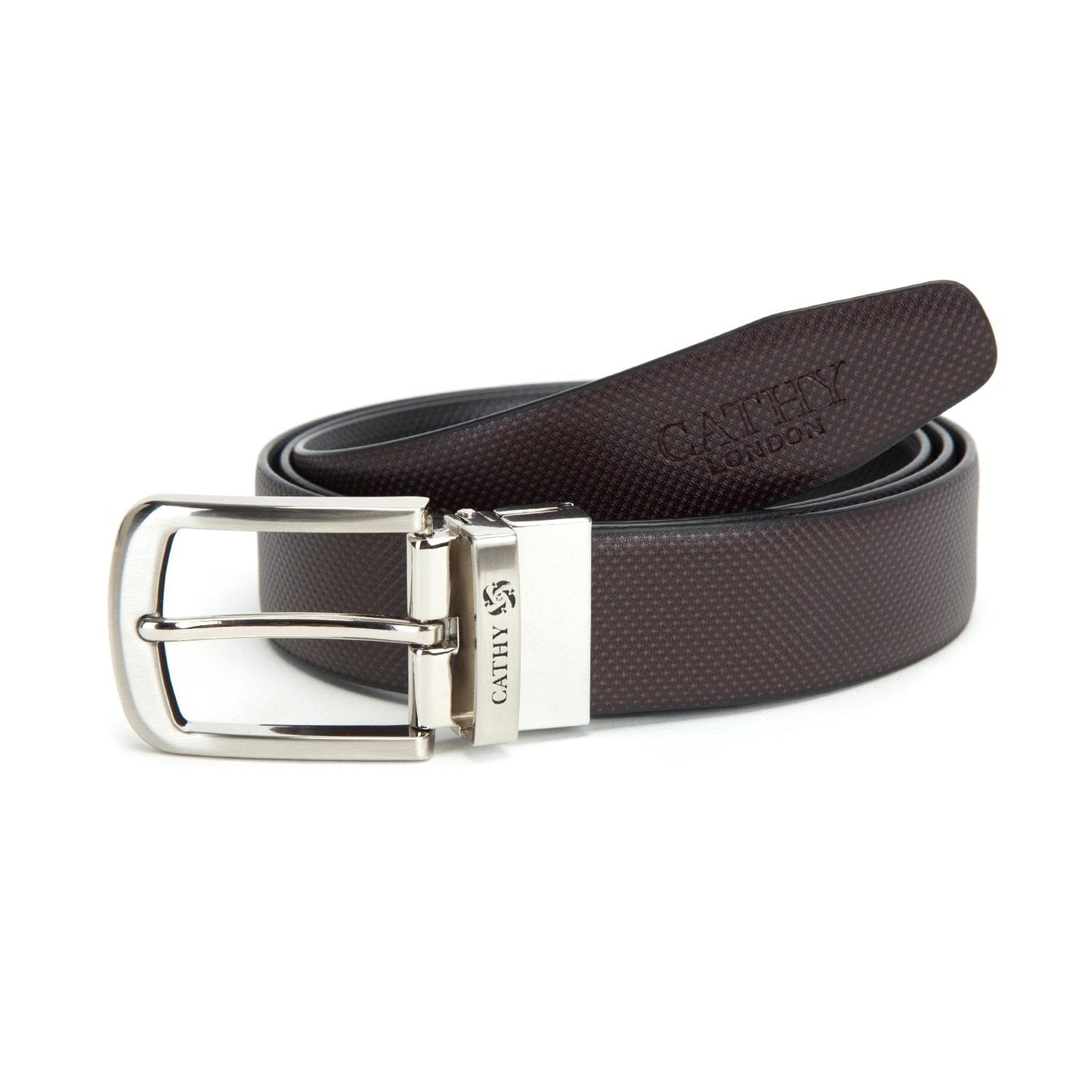 Cathy London Cut-to-Size Reversible  PU Leather Belt