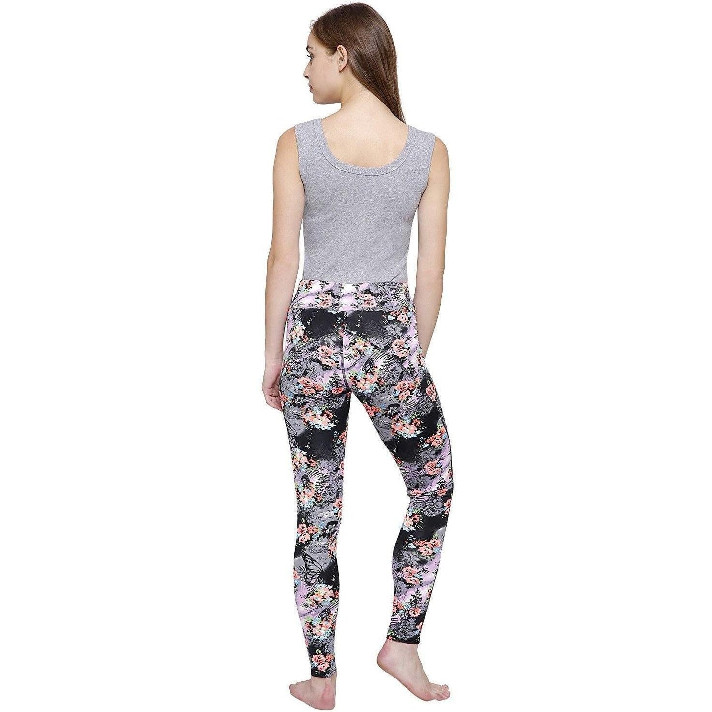Cathy London Women's  Printed Stretchable Sports Yoga Track Pant Gym  legging