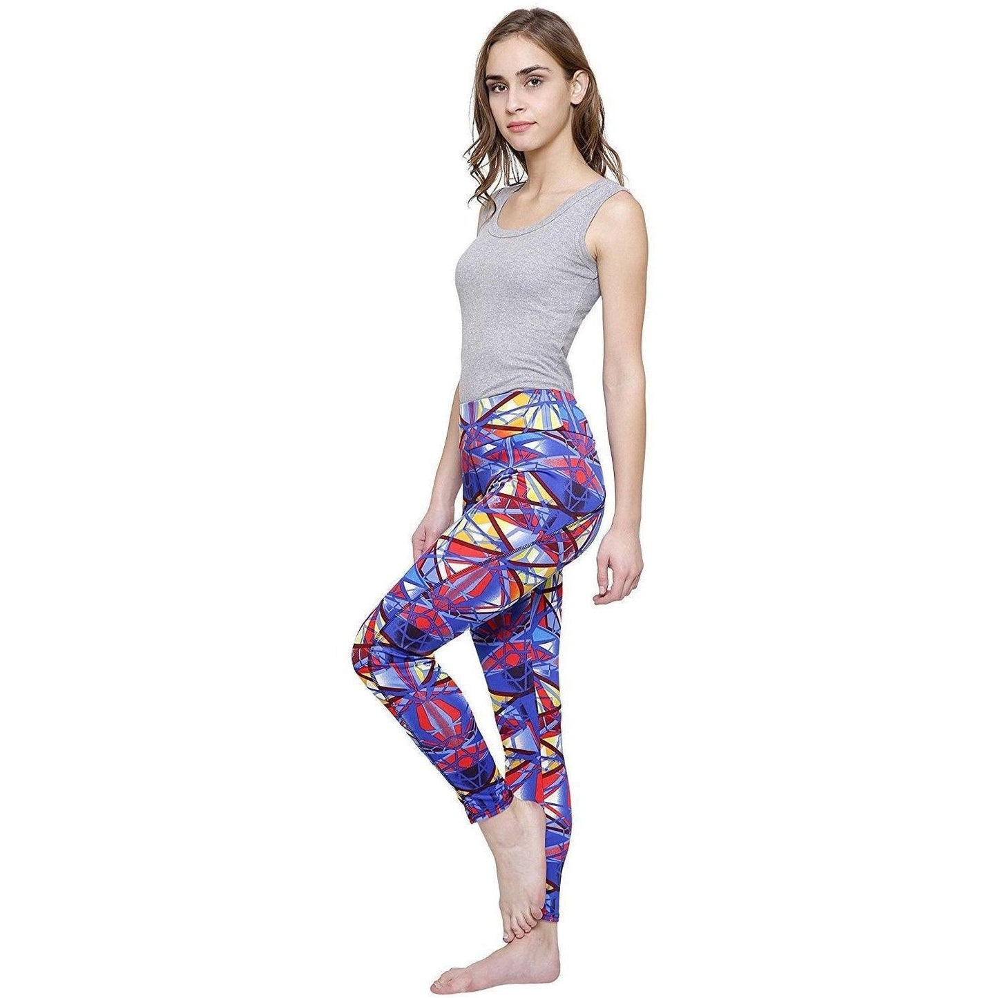 Cathy London Women's  Printed Stretchable Sports Yoga Track Pant Gym  legging
