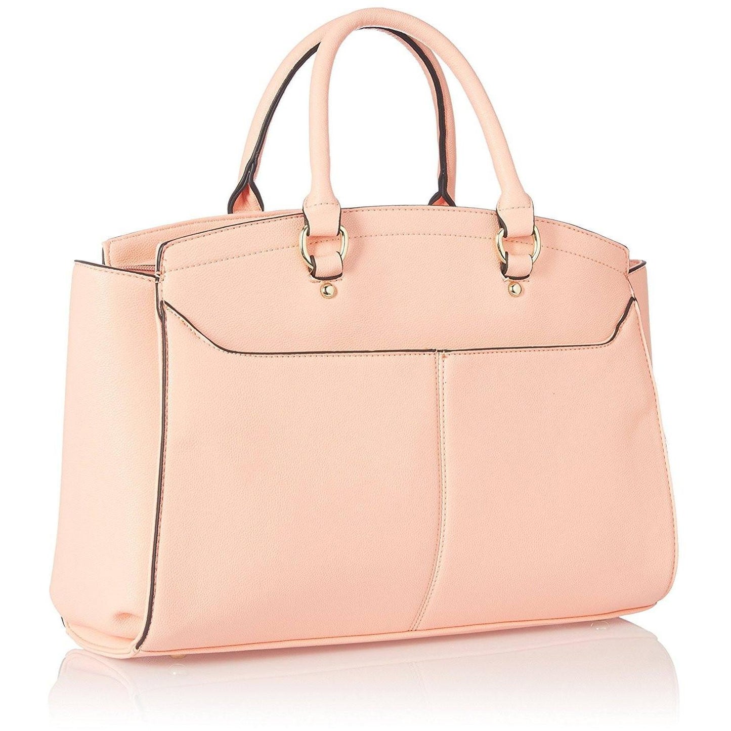 Cathy London Women's Handbag, Material- Synthethic Leather, Colour- Peach