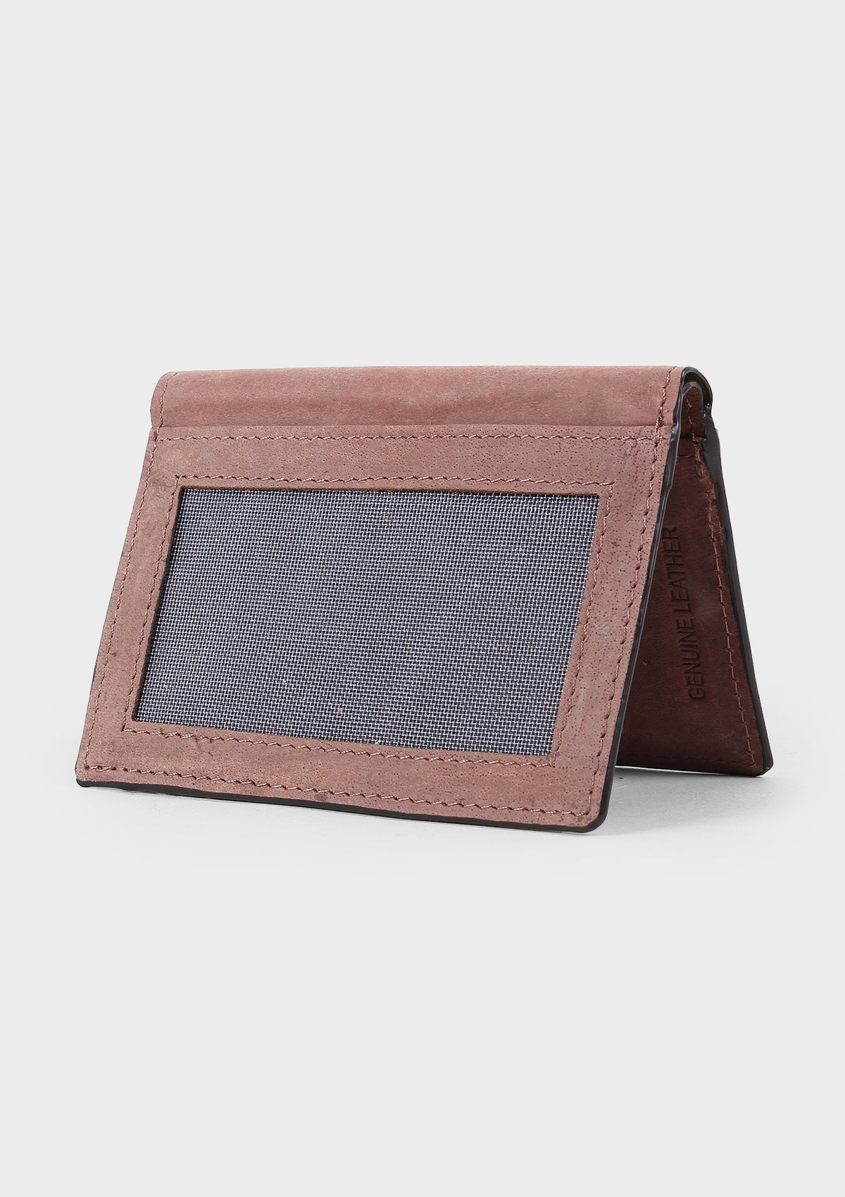 Maroon Colour Bi-Fold Italian Leather Slim Wallet/Card Holder (9 Card Slot + 3 Hidden Compartment + 1 ID Slot + Cash Compartment)
