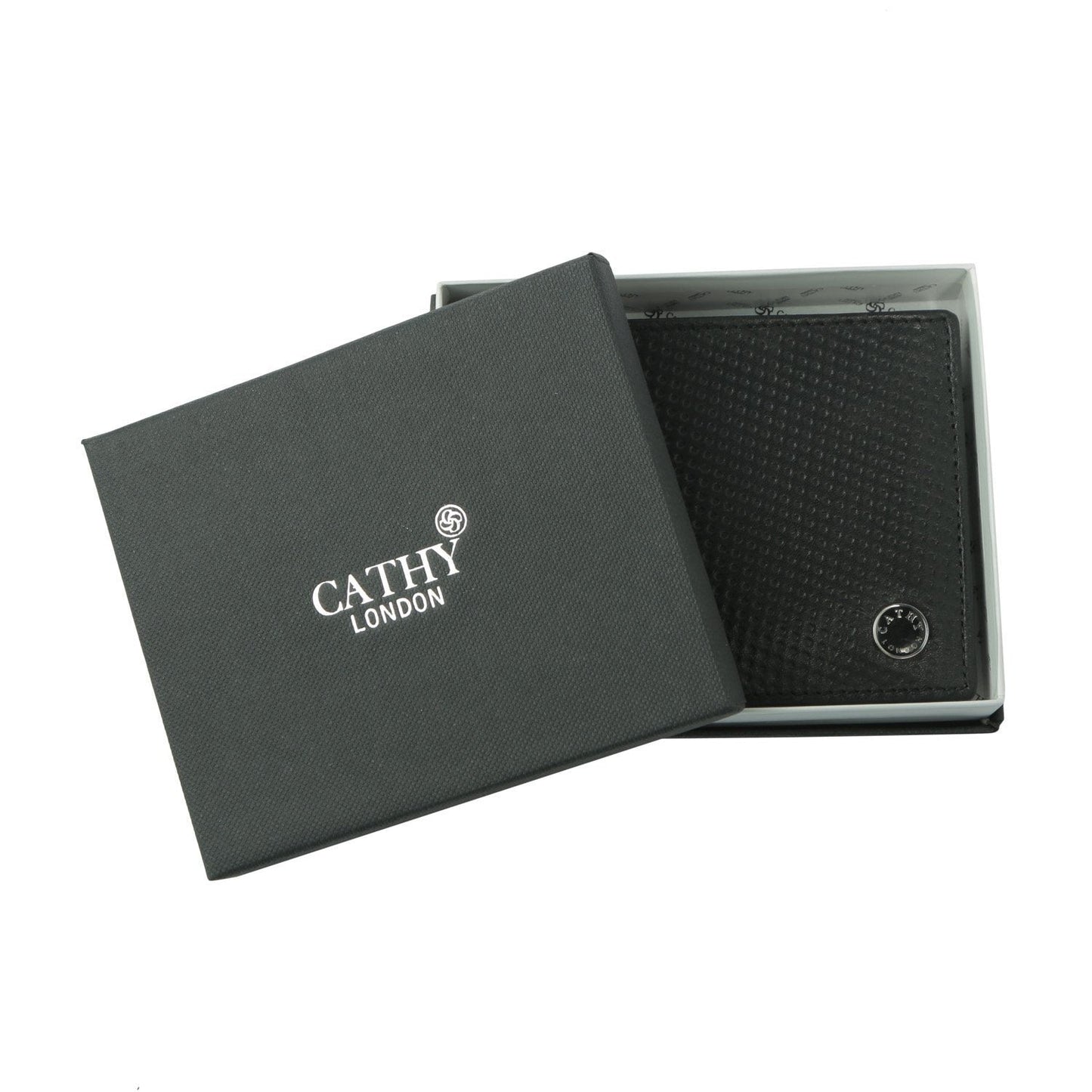 Cathy London RFID Men's Wallet 6 cc with coin pocket