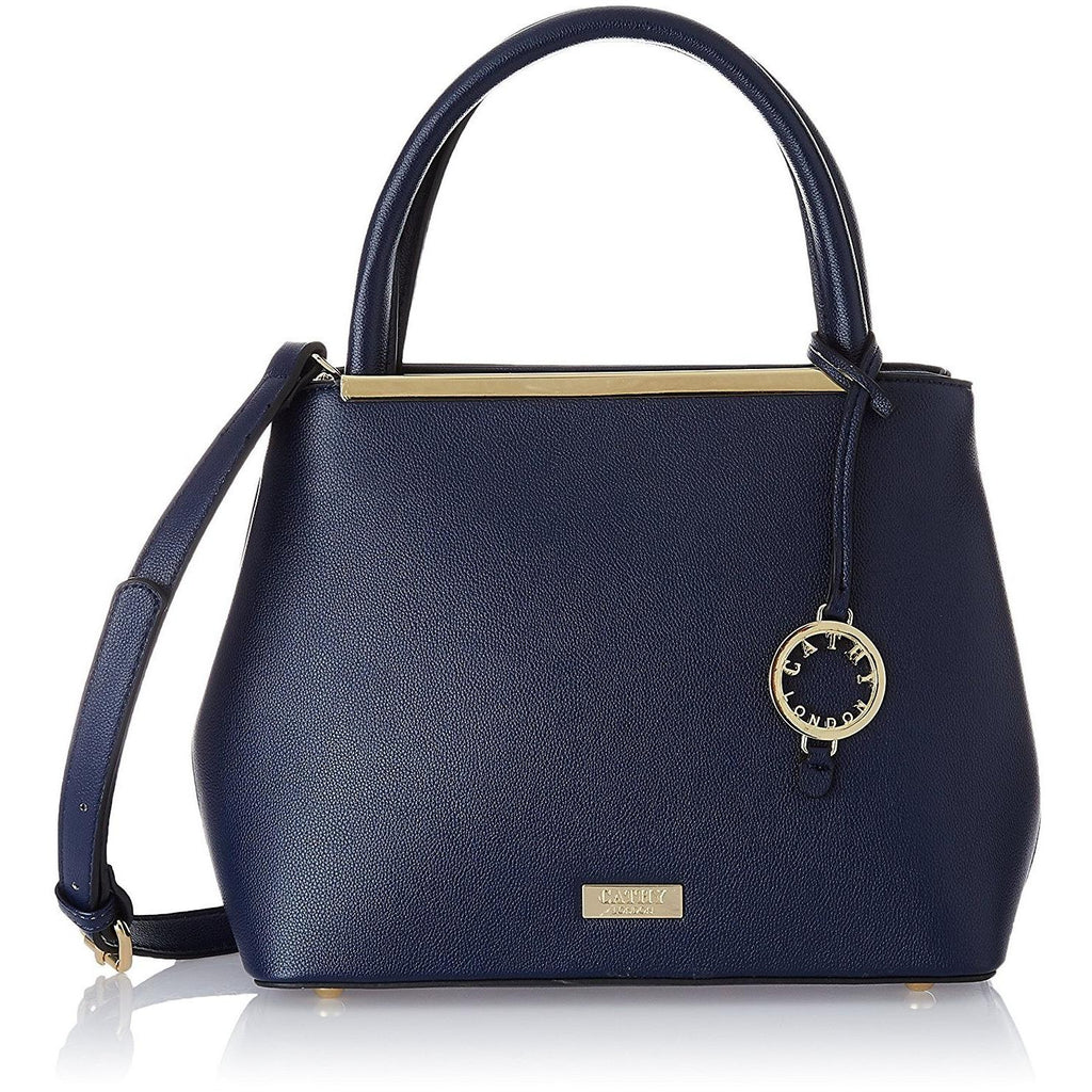 cathy london blue handbag