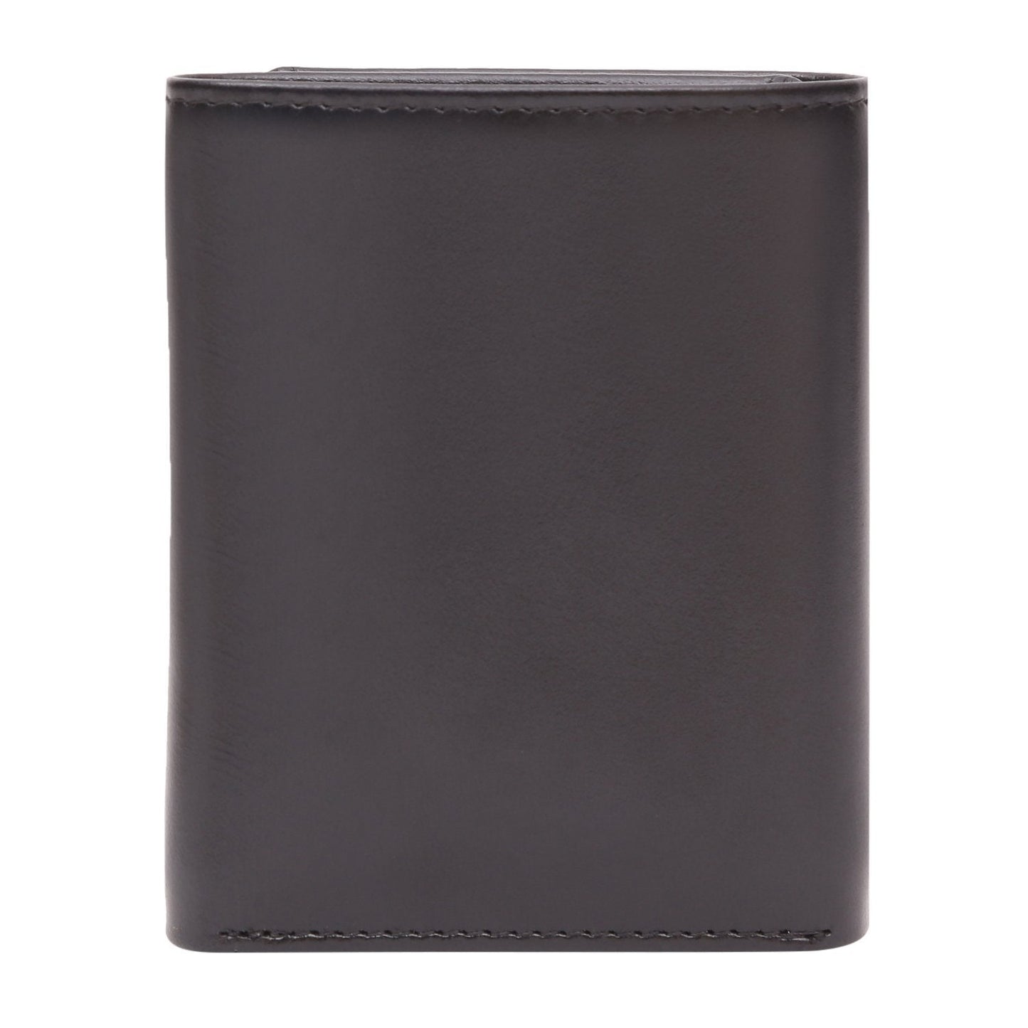 Black Colour Tri-Fold Italian Leather Slim Wallet (6 Card Slot +2 Hidden Compartment + 1 ID Slot + Cash Compartment) Cathy London 