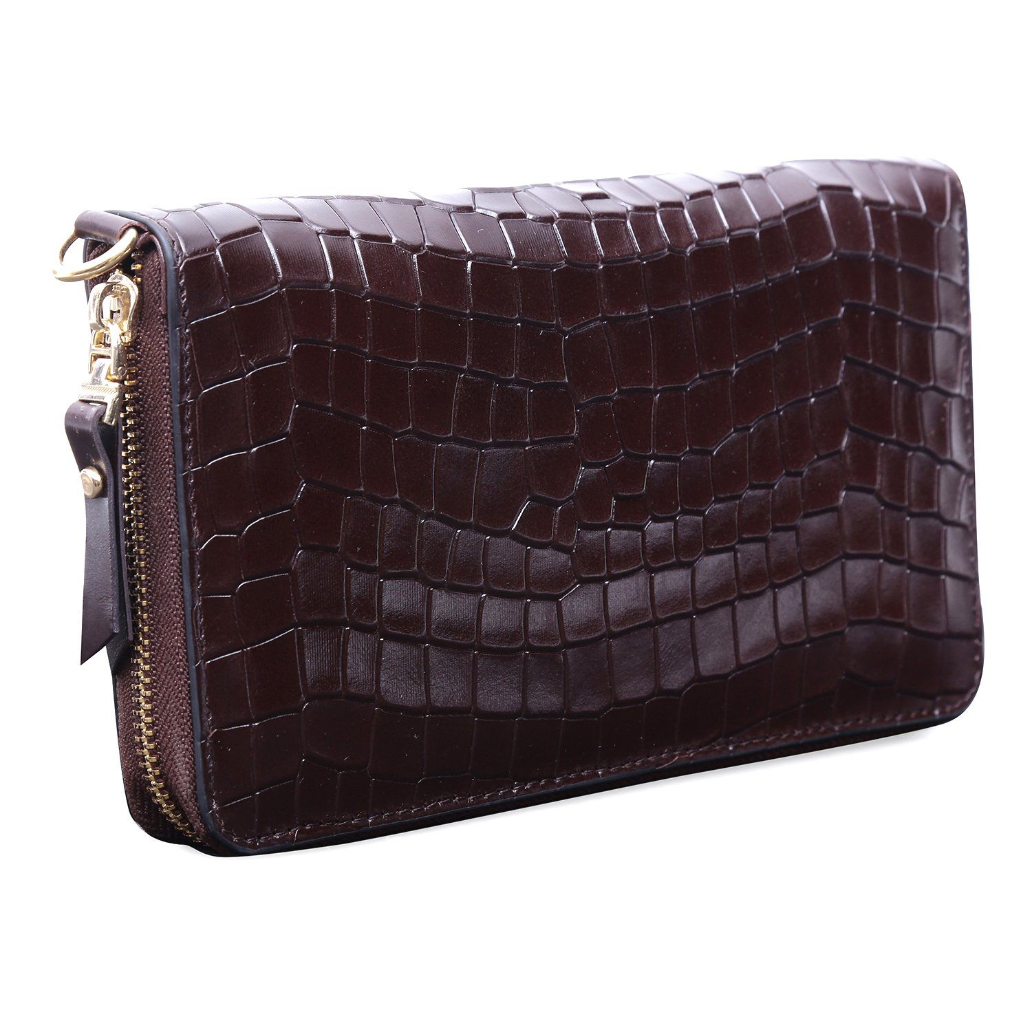 Elegant Top Grain Italian Leather Ladies Wallet Cathy London 