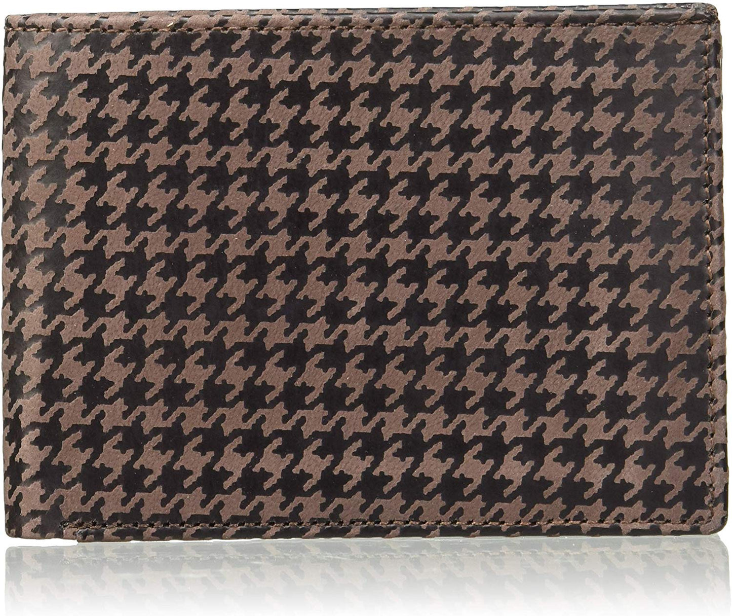 Brown Colour Bi-Fold Italian Leather Slim Wallet ( 8 Card Slot + 2 Hidden Compartment )
